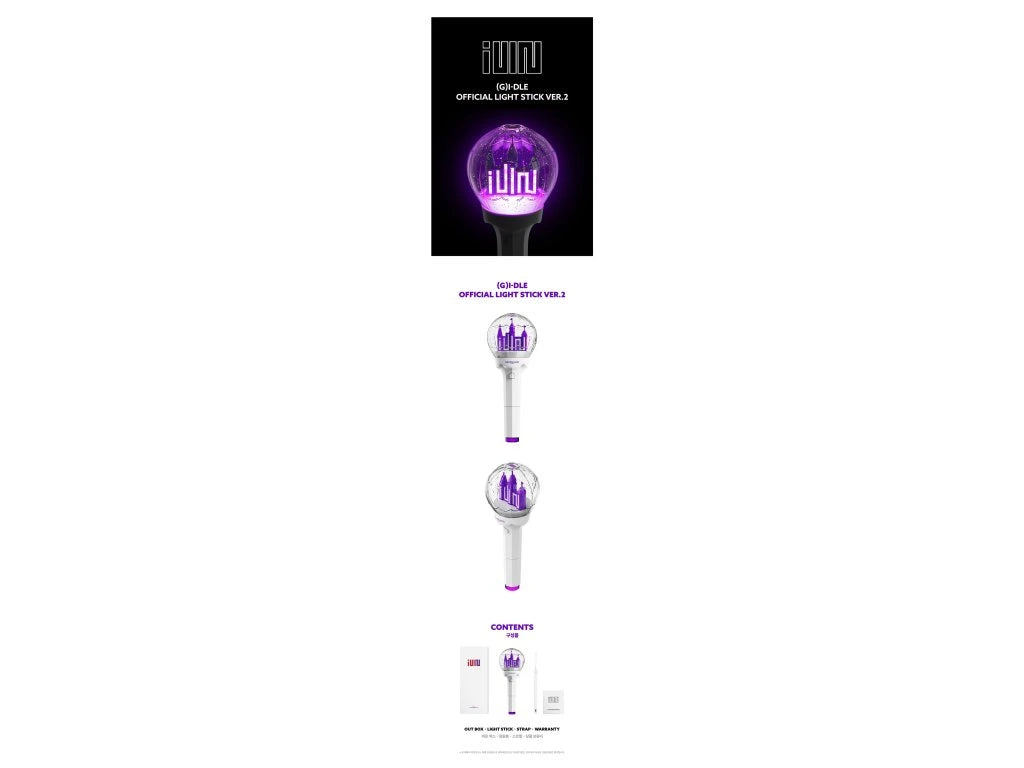 [PREORDER] (G)I-DLE OFFICIAL LIGHT STICK VER.2