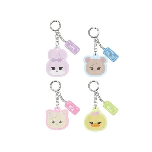 (PREORDER) BLACKPINK - BPPOPUP Character Lenticular Keyring