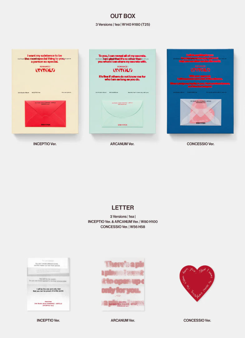[PREORDER] Enhypen: Romance: Untold