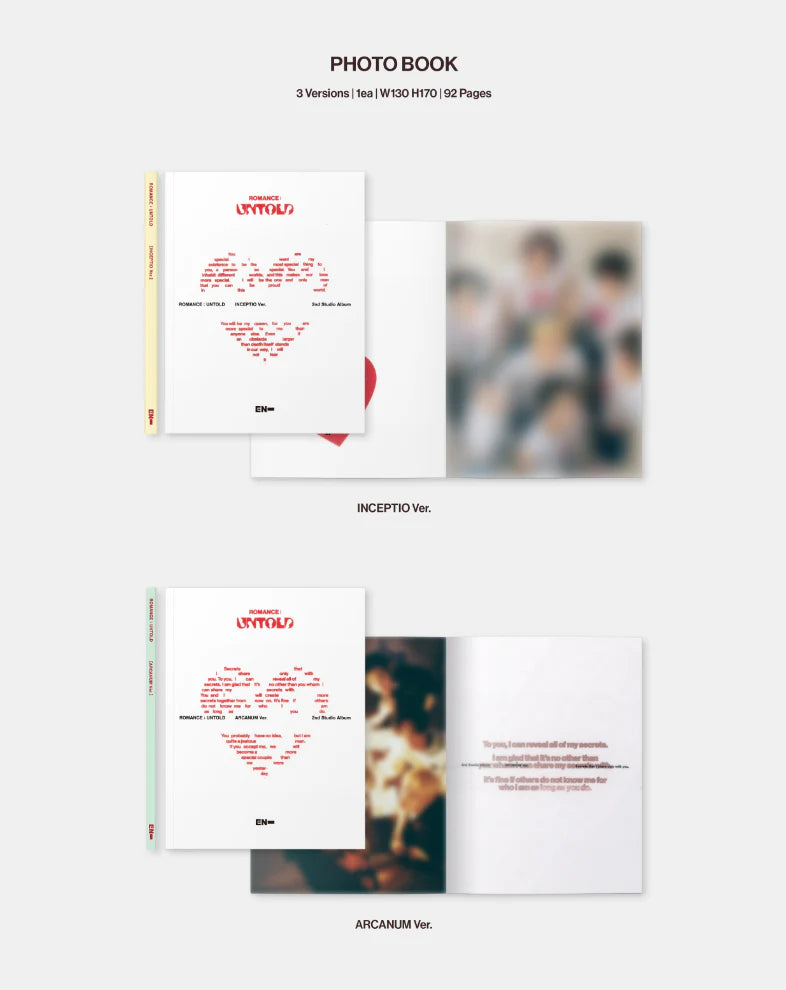 [PREORDER] Enhypen: Romance: Untold