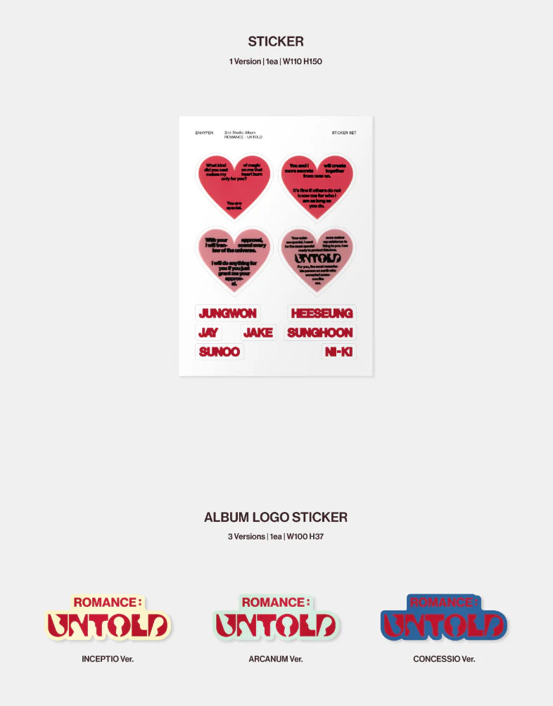 [PREORDER] Enhypen: Romance: Untold