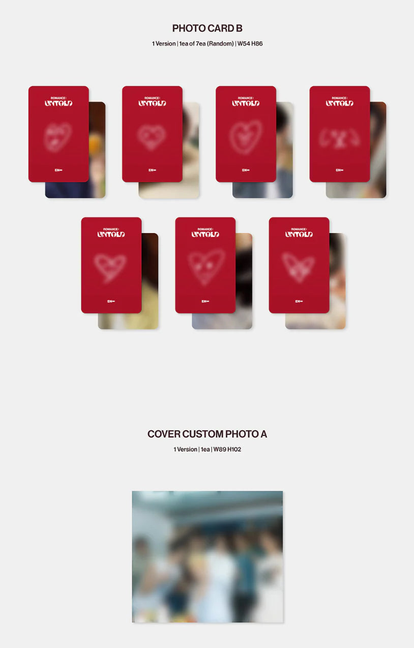 [PREORDER] Enhypen: Romance: Untold (Engene Version)