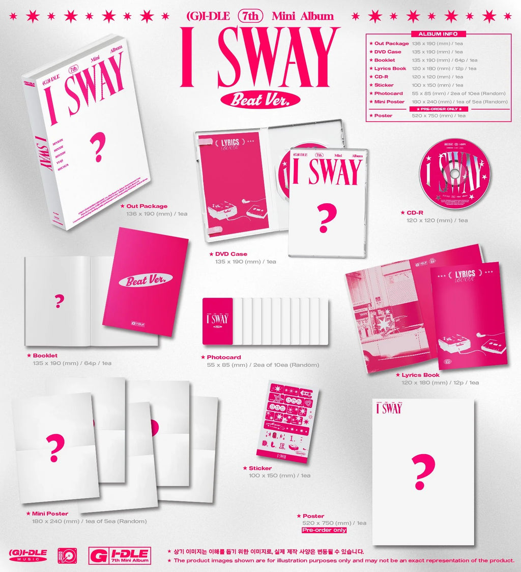 [PREORDER] (G)I-DLE: I Sway