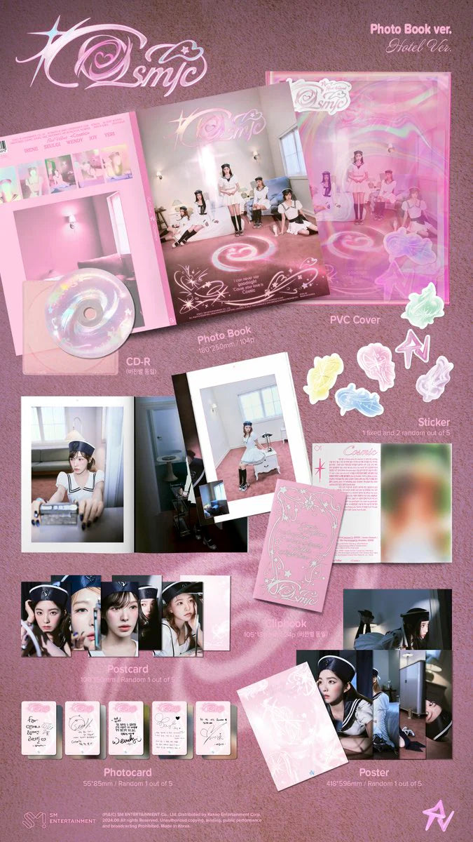 [PREORDER] RED VELVET - COSMIC (PHOTOBOOK VER.)