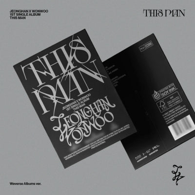 [PREORDER] Jeonghan X Wonwoo: This Man - Weverse Album