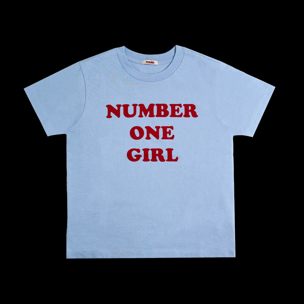[PREORDER] ROSE - Rosie APT Official MD Number One Girl Blue T-shirt+1Photocard