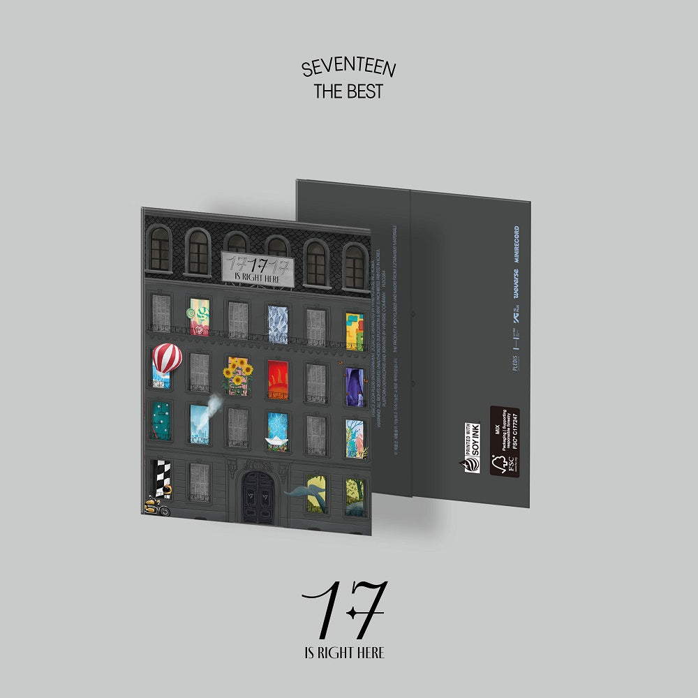 [PREORDER] Seventeen: Best Album: 17 is Right Here - Weverse Album