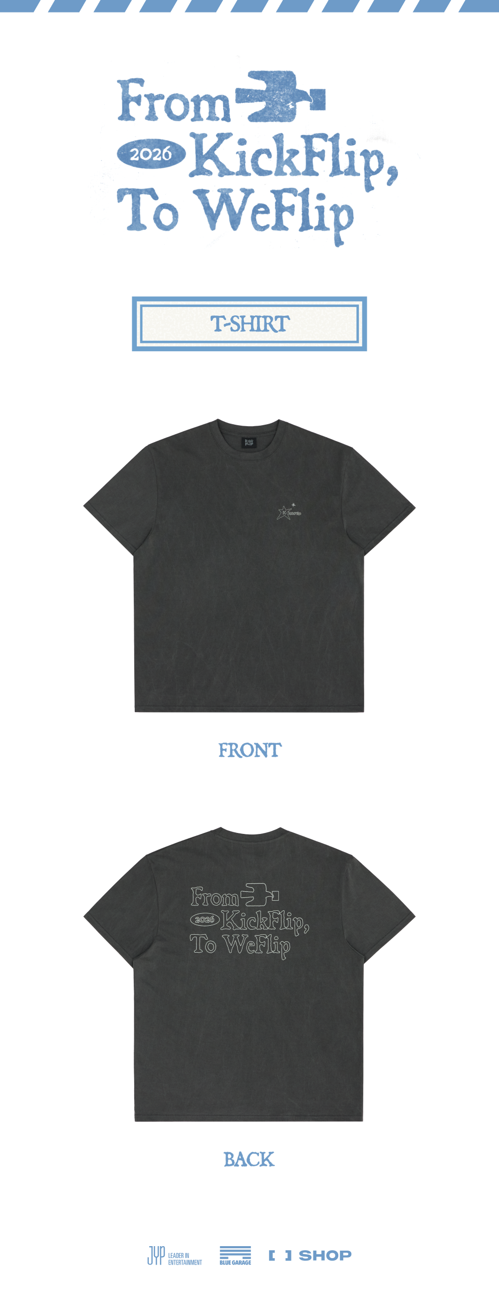 [PREORDER] KickFlip - [[From KickFlip, To WeFlip] MD] T-SHIRT