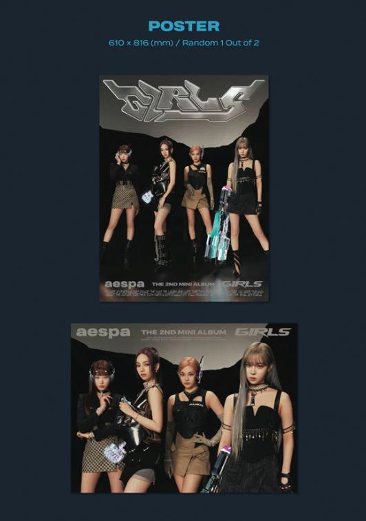 AESPA - 2ND MINI ALBUM GIRLS (KWANGYA VER.)
