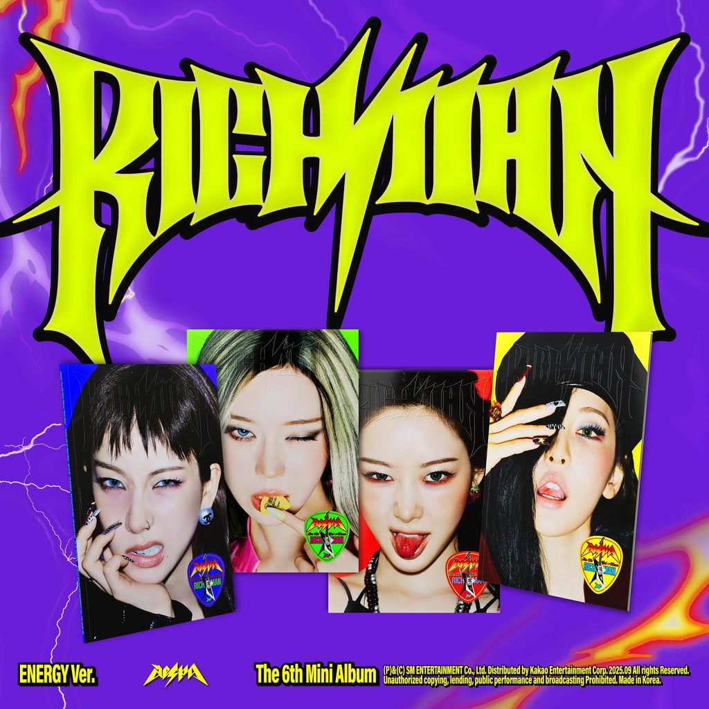 [PREORDER] aespa: Rich Man (Energy Version)