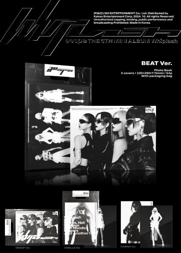 [PREORDER] aespa: Whiplash (Beat Version)