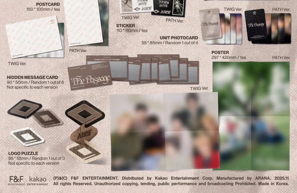 AHOF - The Passage (Photobook Ver.)