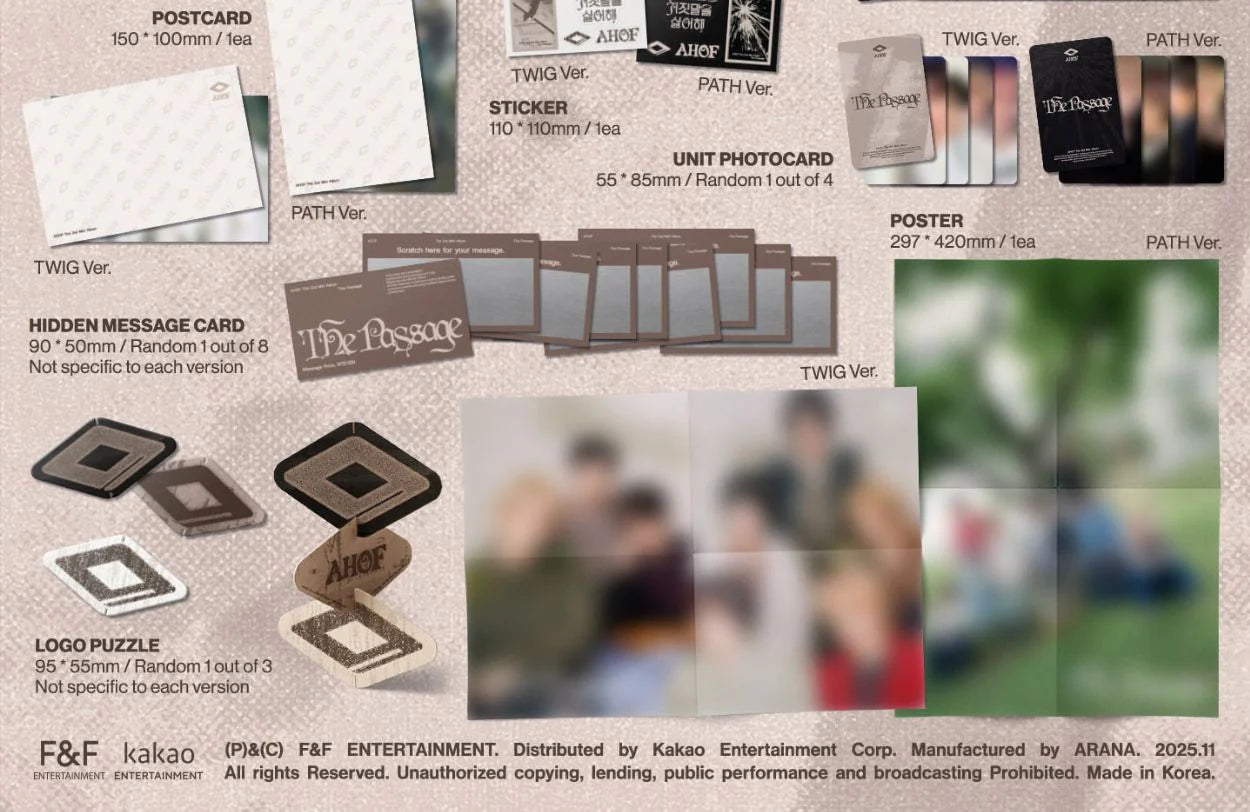 AHOF - The Passage (Photobook Ver.)