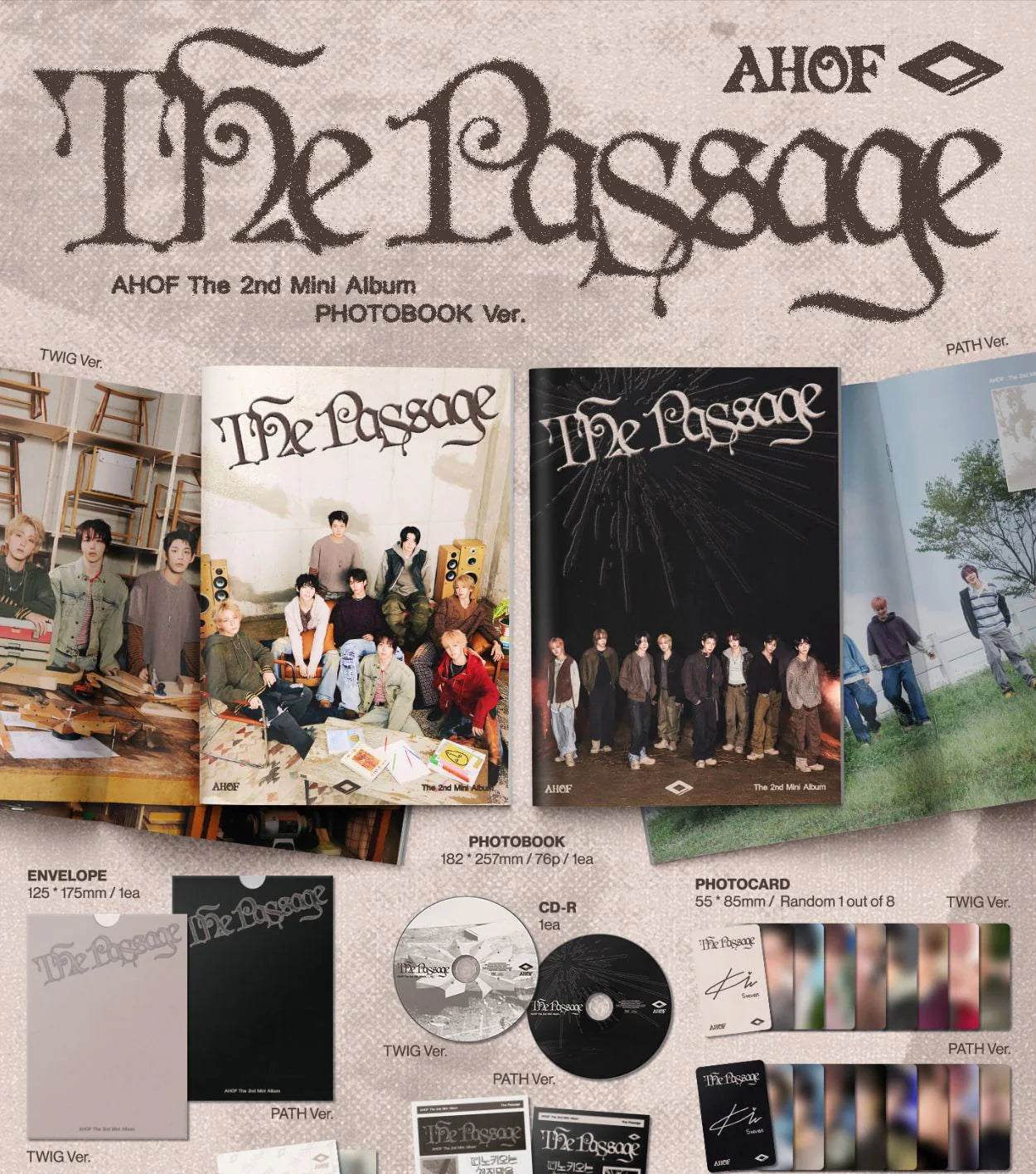 AHOF - The Passage (Photobook Ver.)