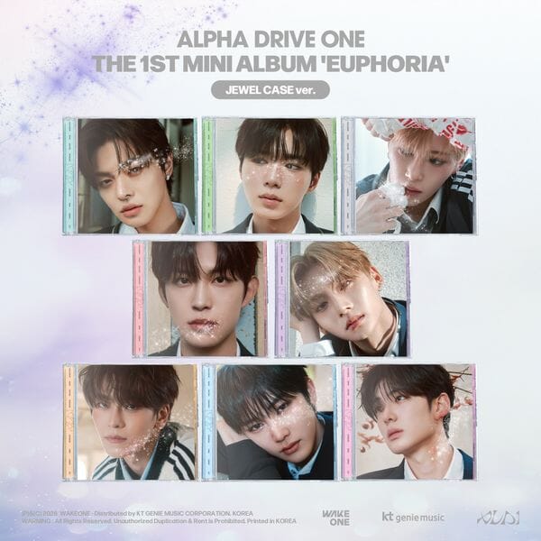 ALPHA DRIVE ONE - Euphoria (Jewel Case Ver.) + PHOTOCARD
