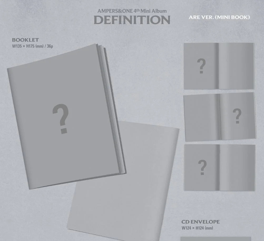 [PREORDER] AMPERS&ONE - Definition (Are Ver.)