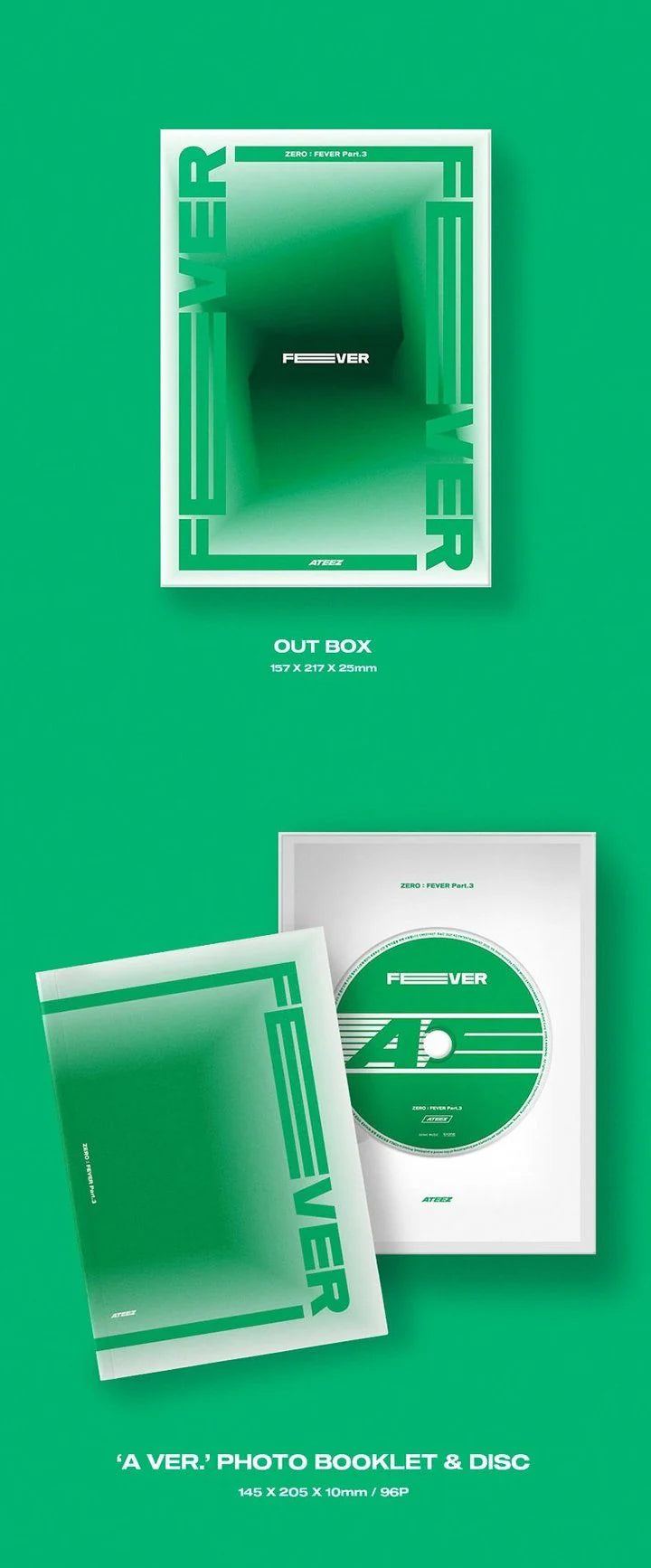 [PREORDER] Ateez: Zero: Fever Part.3