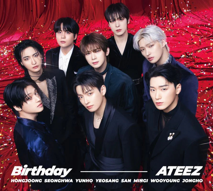 ATEEZ - BIRTHDAY JAPANESE ALBUM (LIMITED A AND B VER.)
