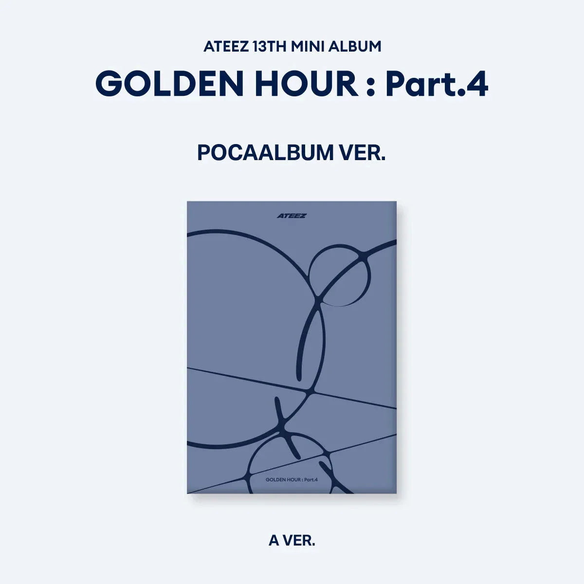 [PREORDER] Ateez: Golden Hour: Part.4 - Poca Album