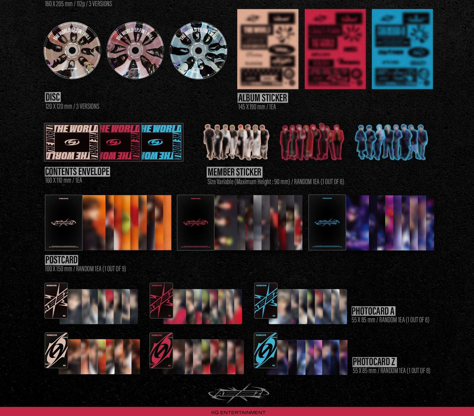 [PREORDER] Ateez: The World: Ep. Fin: Will