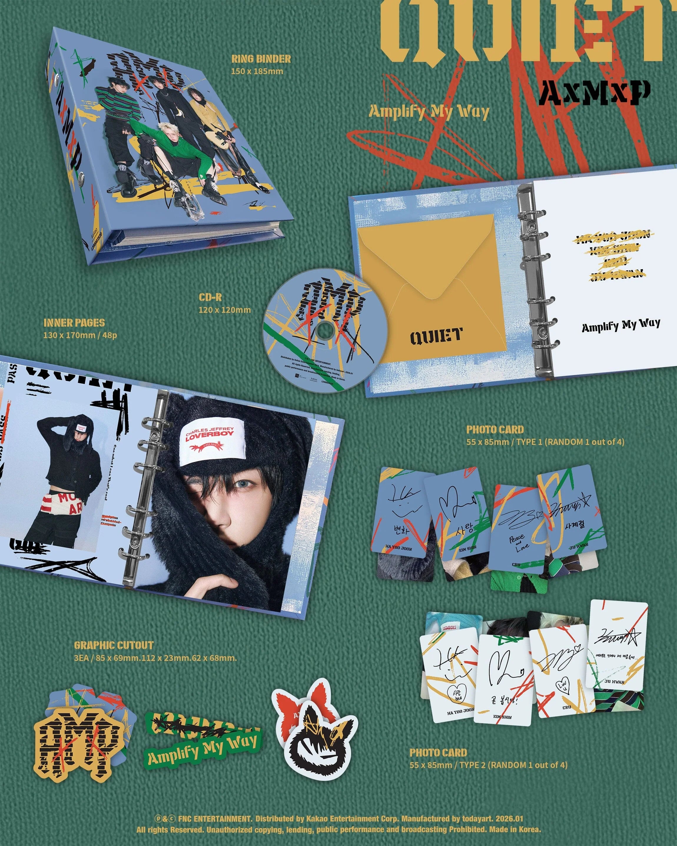 [PREORDER] Axmxp: Amplify My Way (Quiet Version)