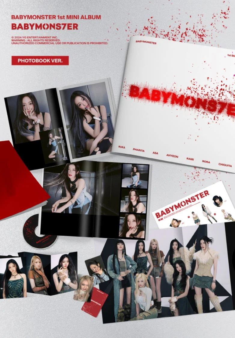 [PREORDER] BabyMonster: BabyMonster (Photobook Version)