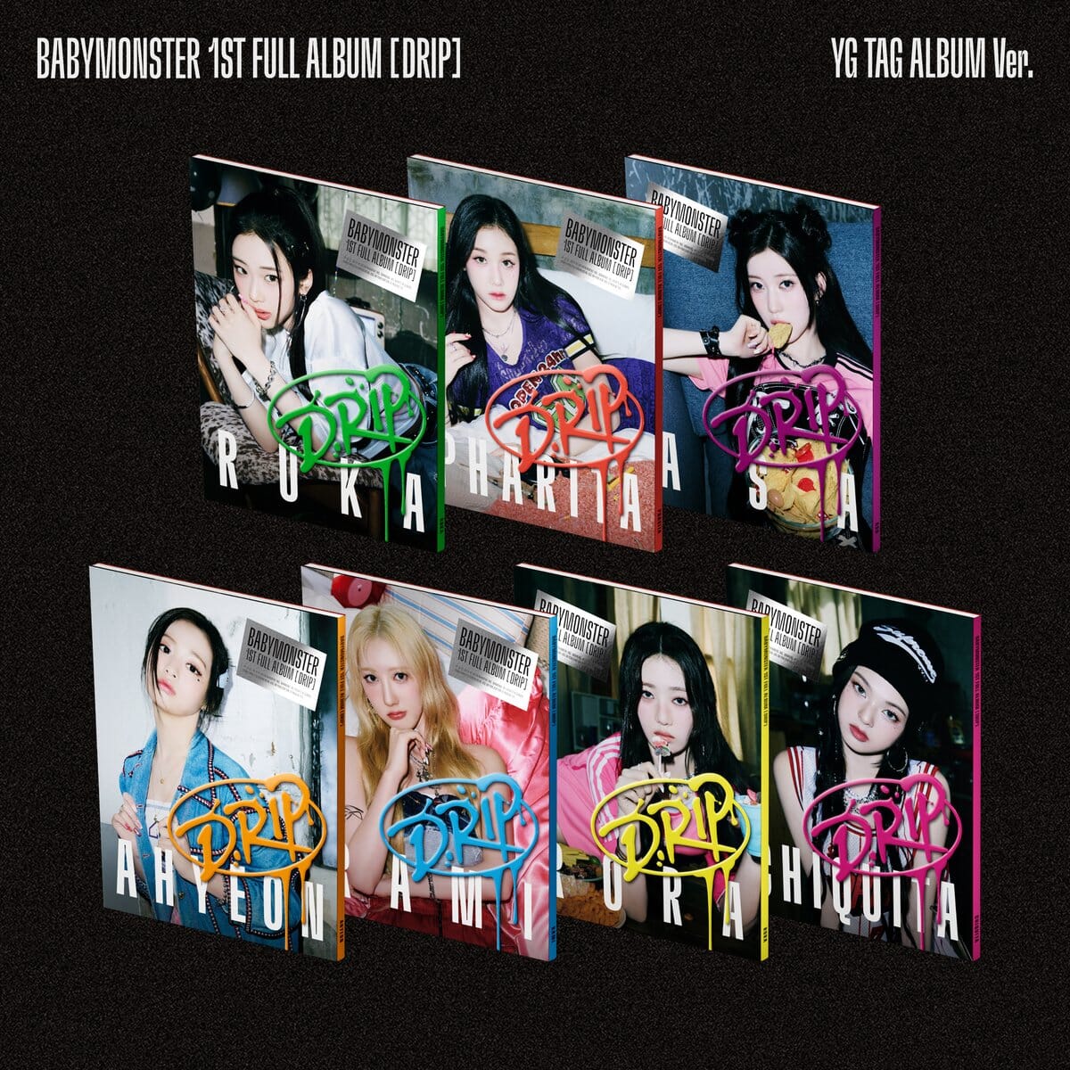 [PREORDER] BabyMonster: DRIP (YG Tag Album)