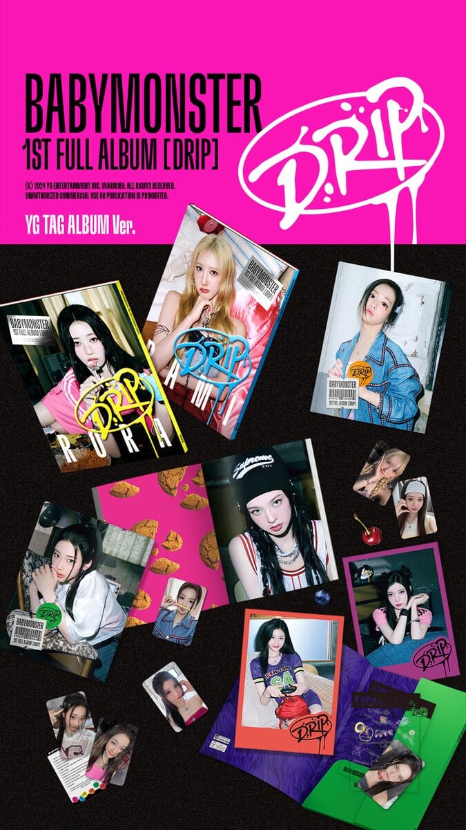 [PREORDER] BabyMonster: DRIP (YG Tag Album)