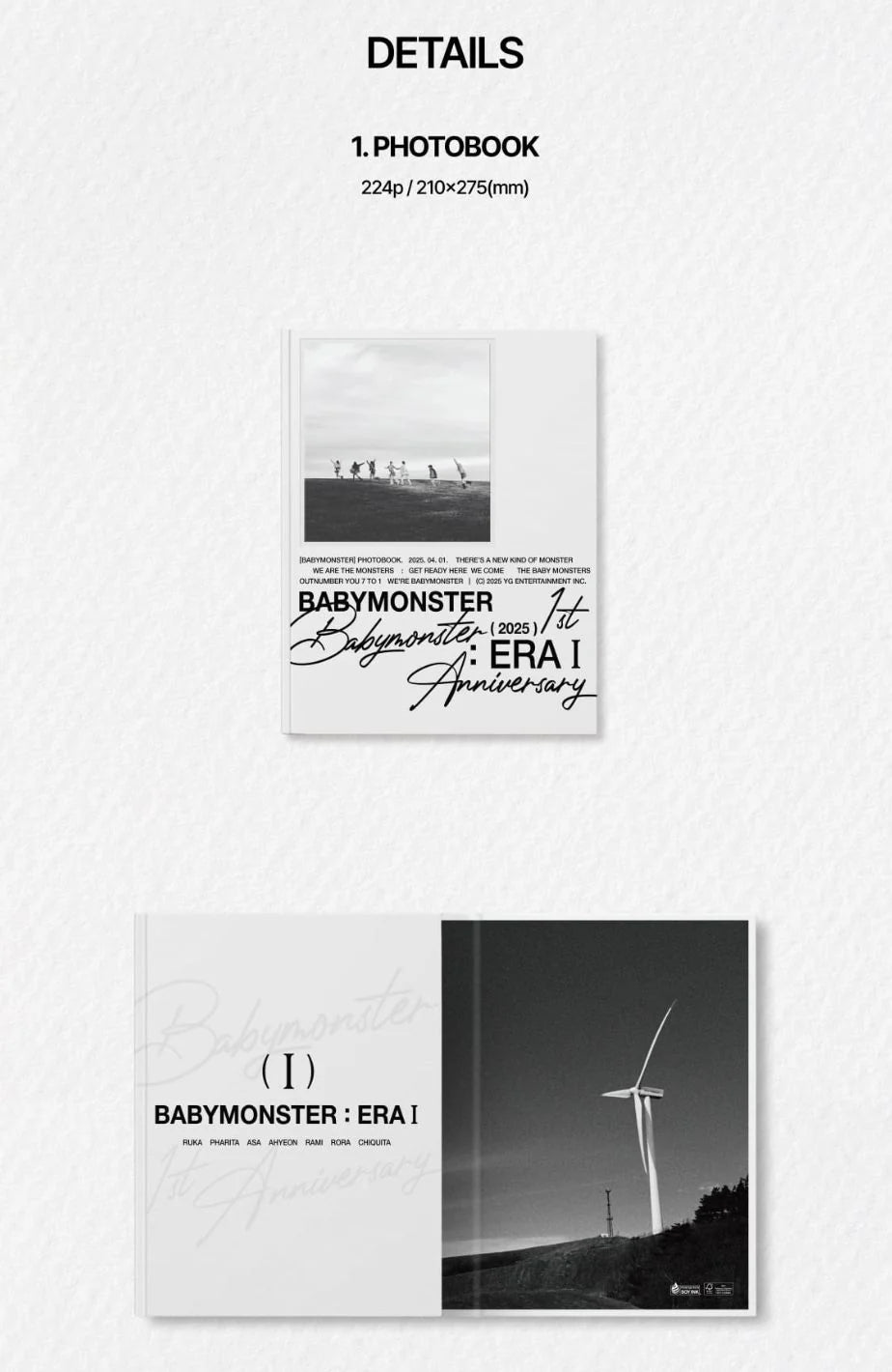 Babymonster: Era l [1st Anniversary Photobook)