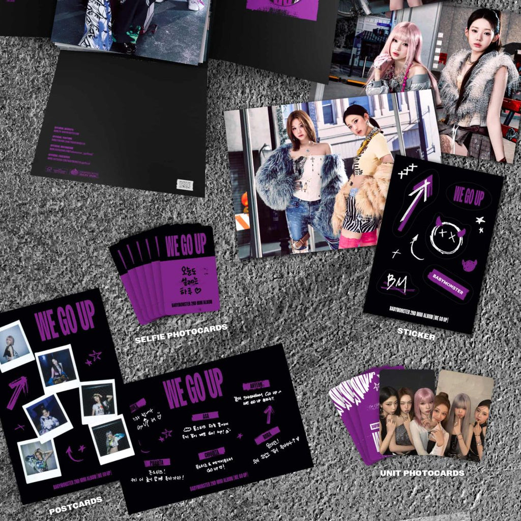 [PREORDER] Babymonster: We Go Up (Mini Postcard Version)