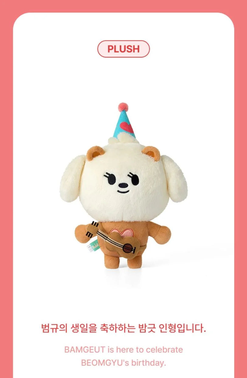 [PREORDER] TXT - Happy Beomgyu Day - Bamgeut Plush Set