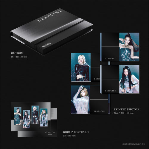 Blackpink: Deadline (Gray Version+ KTOWN4U Benefit )