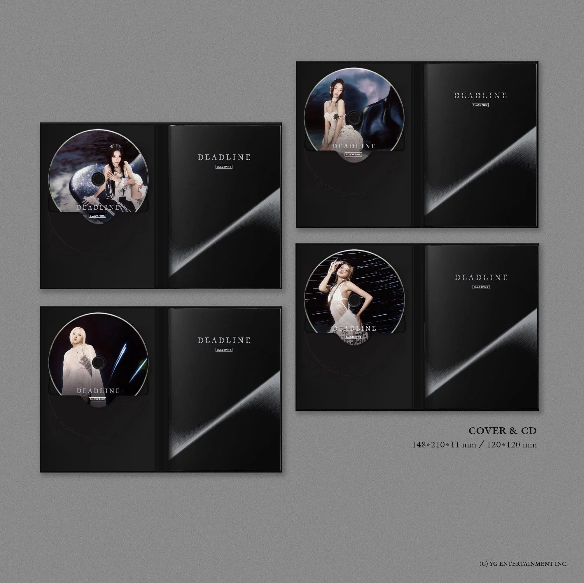 (PREORDER) BLACKPINK - Deadline (Silver Ver.)