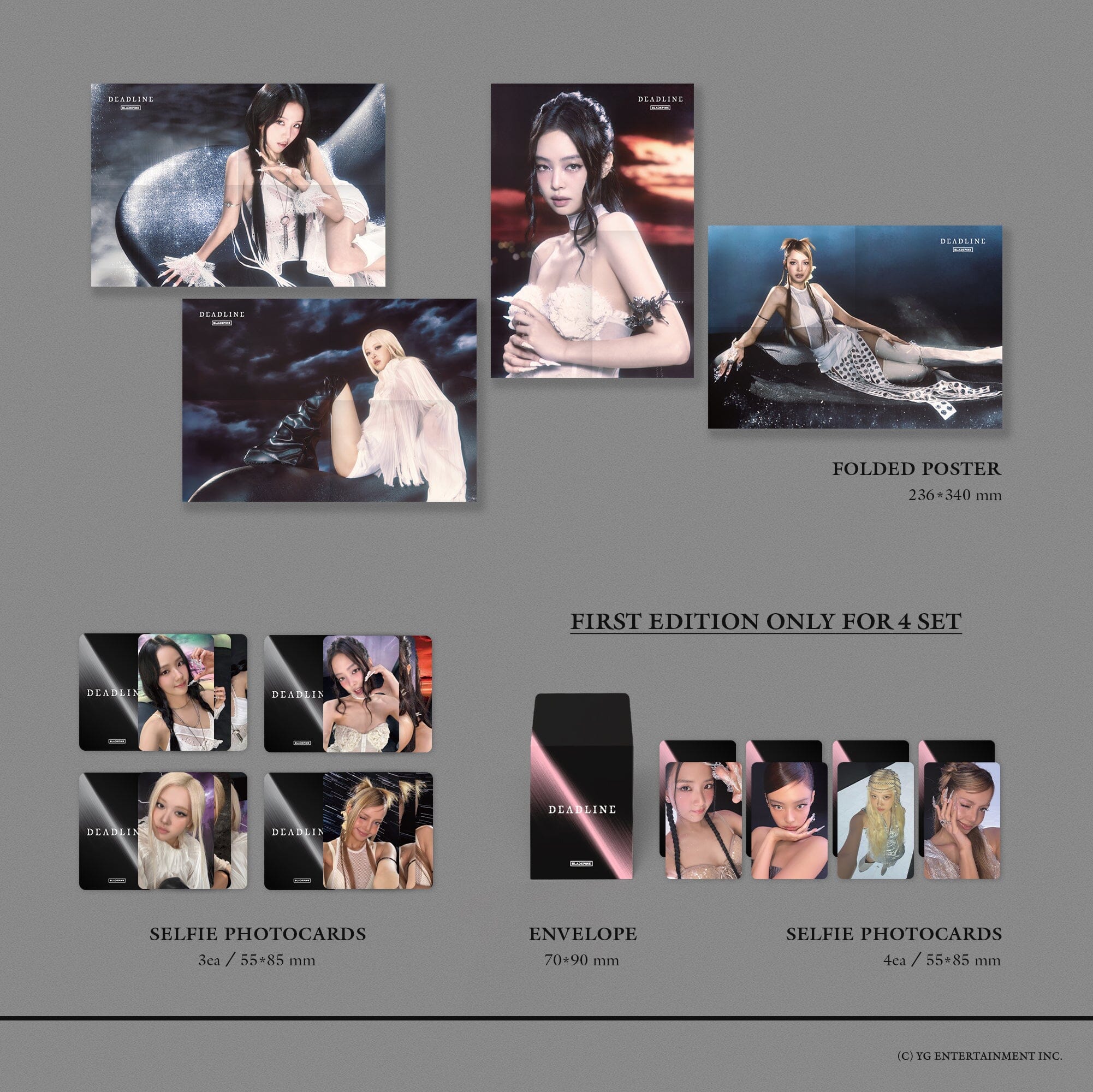 (PREORDER) BLACKPINK - Deadline (Silver Ver.)