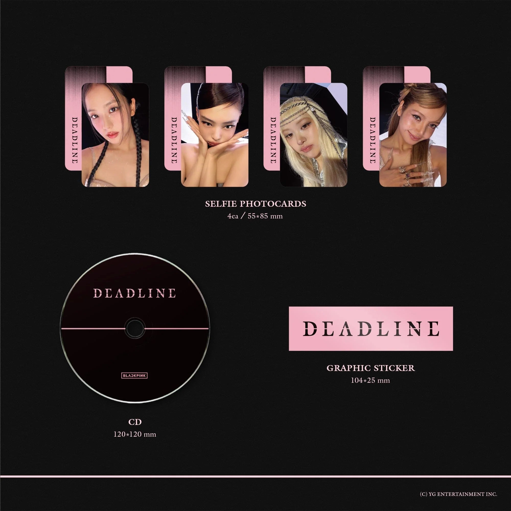 (PREORDER) BLACKPINK - Deadline (Pink Ver.)