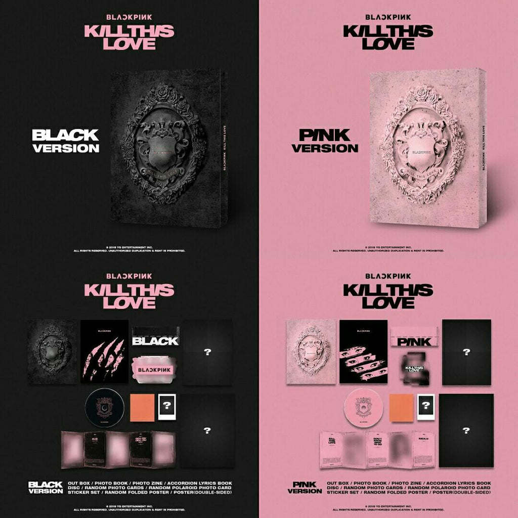 [PREORDER] BLACKPINK - 2ND MINI ALBUM KILL THIS LOVE (BLACK VER.)