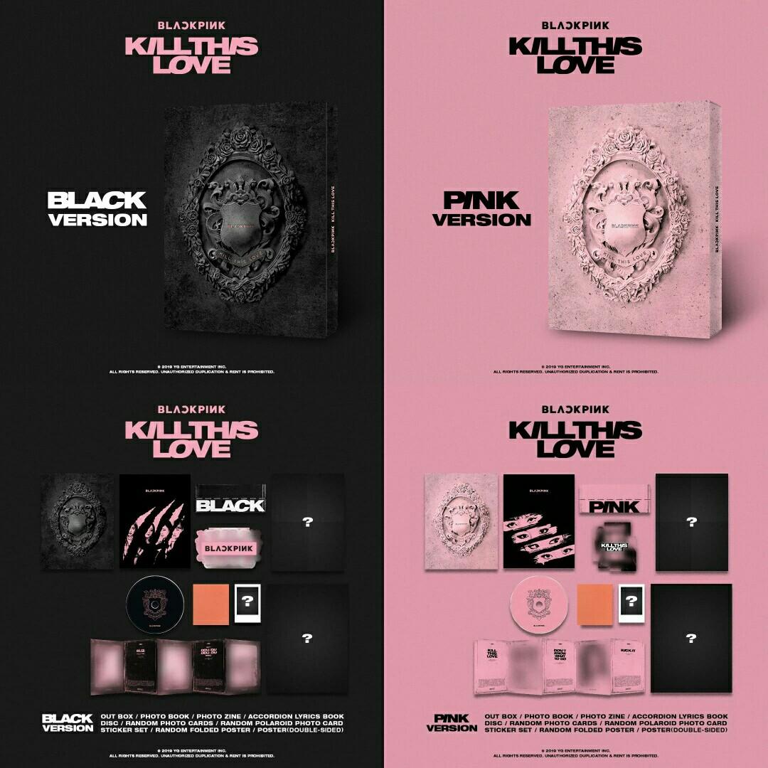 [PREORDER] BLACKPINK - 2ND MINI ALBUM KILL THIS LOVE (BLACK VER.)