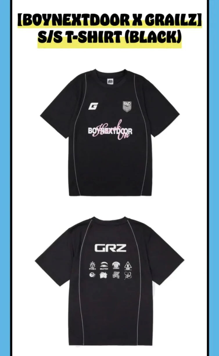 [PREORDER] BOYNEXTDOOR - KNOCK ON VOL.1 FINAL OFFICIAL MD (BLACK-M)+1Photocard