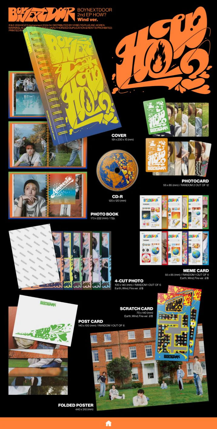 [PREORDER] BOYNEXTDOOR: How?