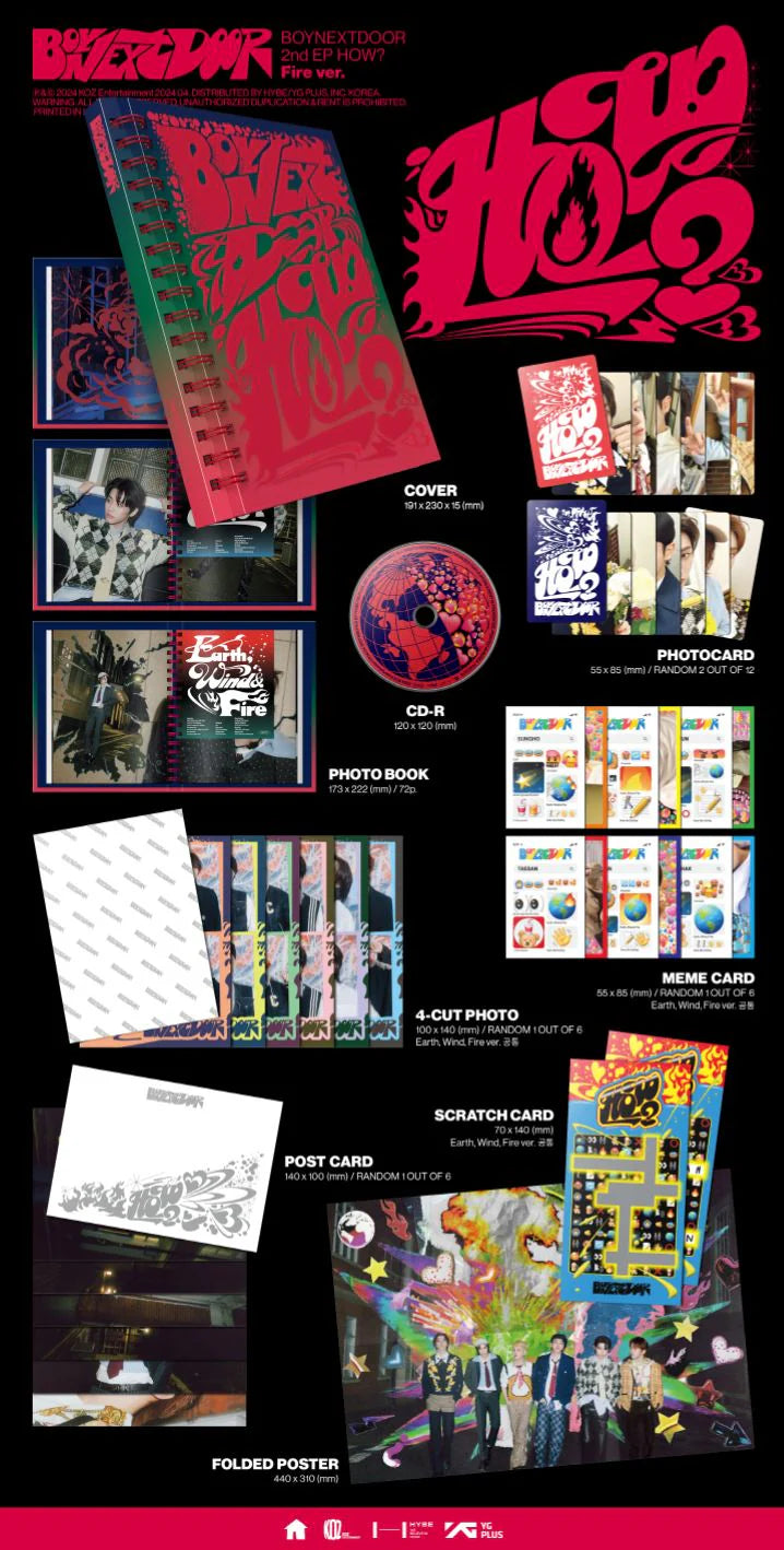 [PREORDER] BOYNEXTDOOR: How?