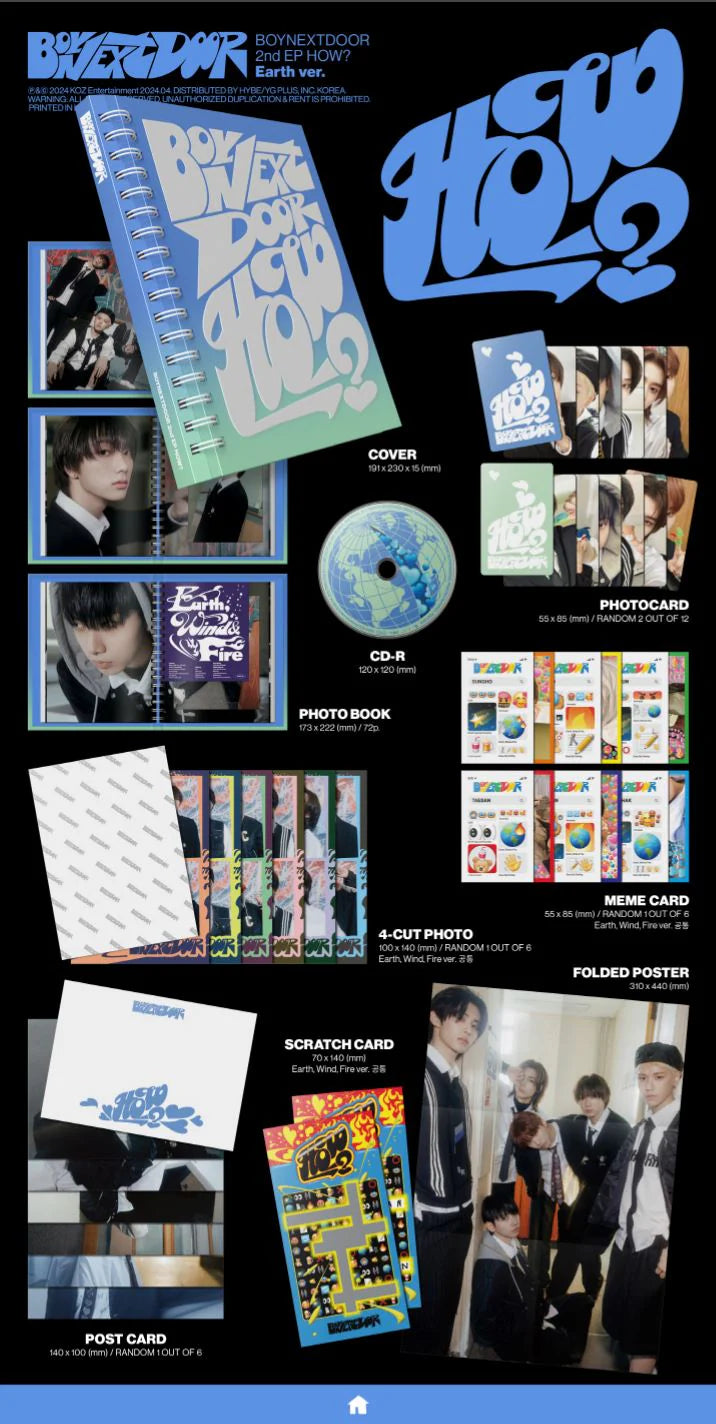 [PREORDER] BOYNEXTDOOR: How?