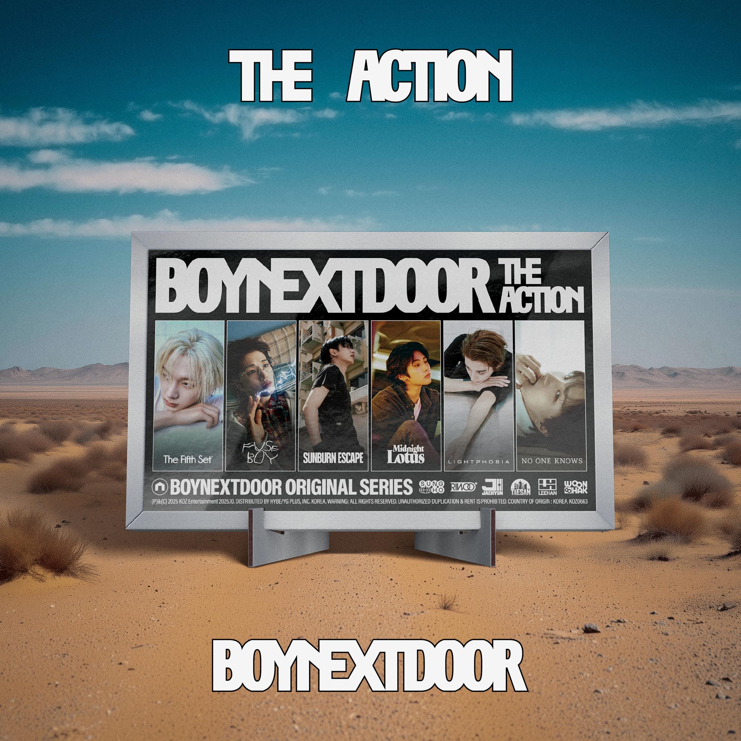 [PREORDER] BOYNEXTDOOR - The Action (Frame Ver.)