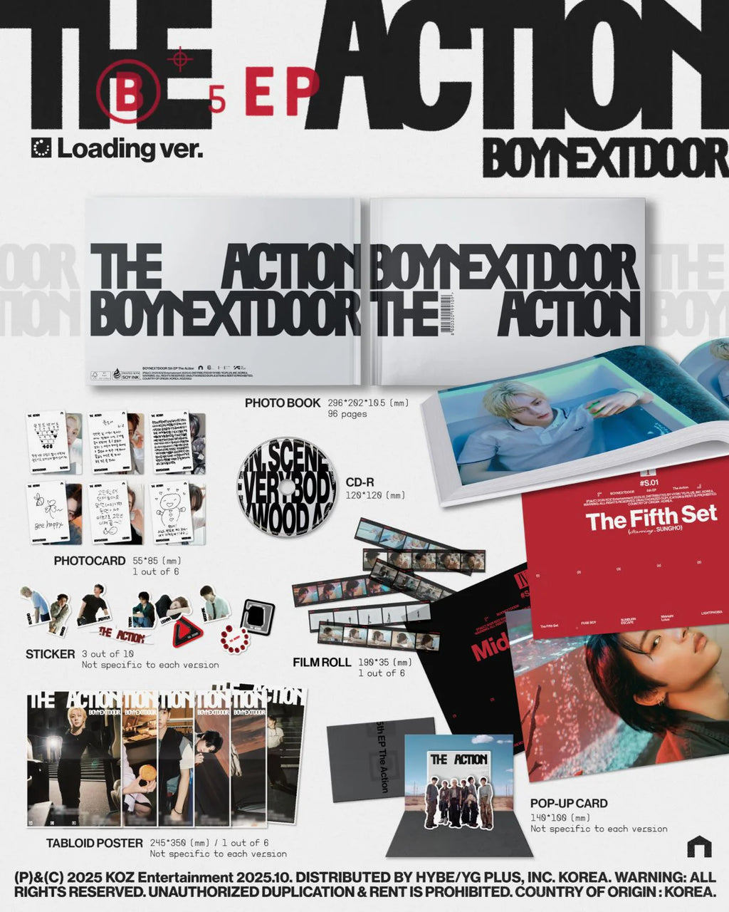 [PREORDER] Boynextdoor: The Action