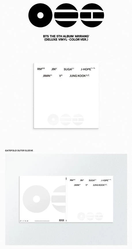 [PREORDER] BTS: Arirang (Deluxe Vinyl - LP)