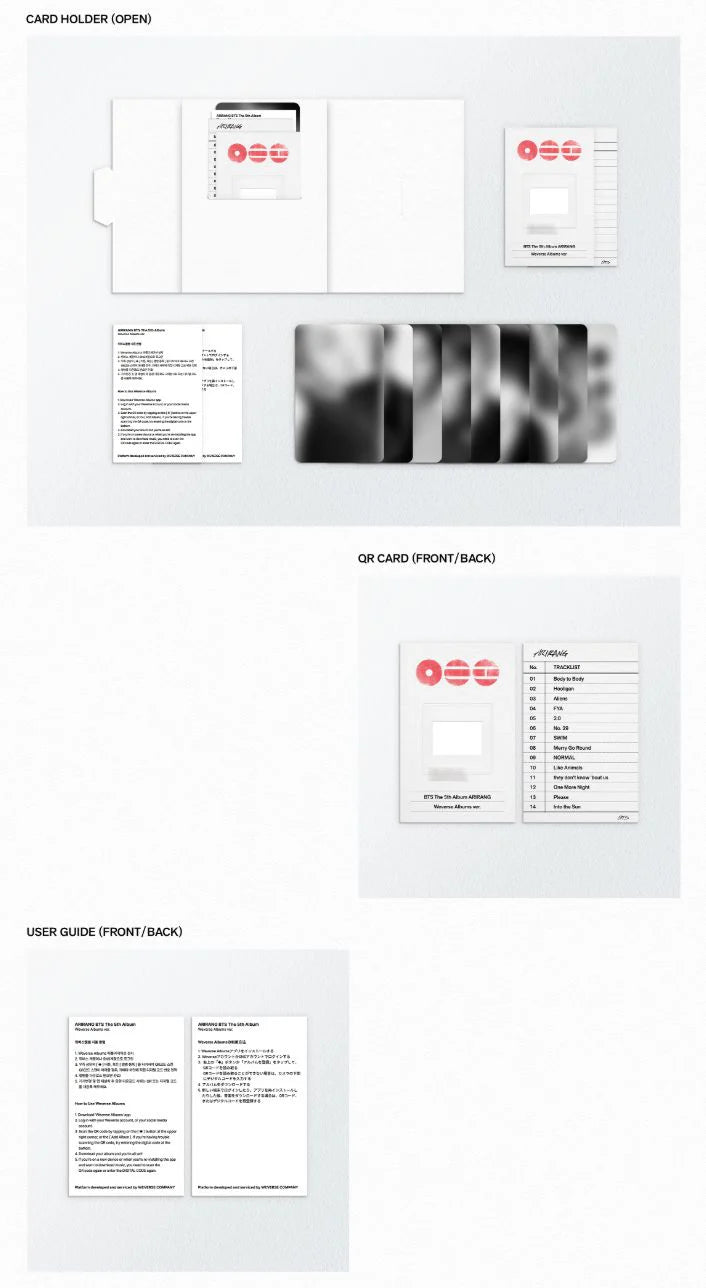BTS: Arirang - Weverse