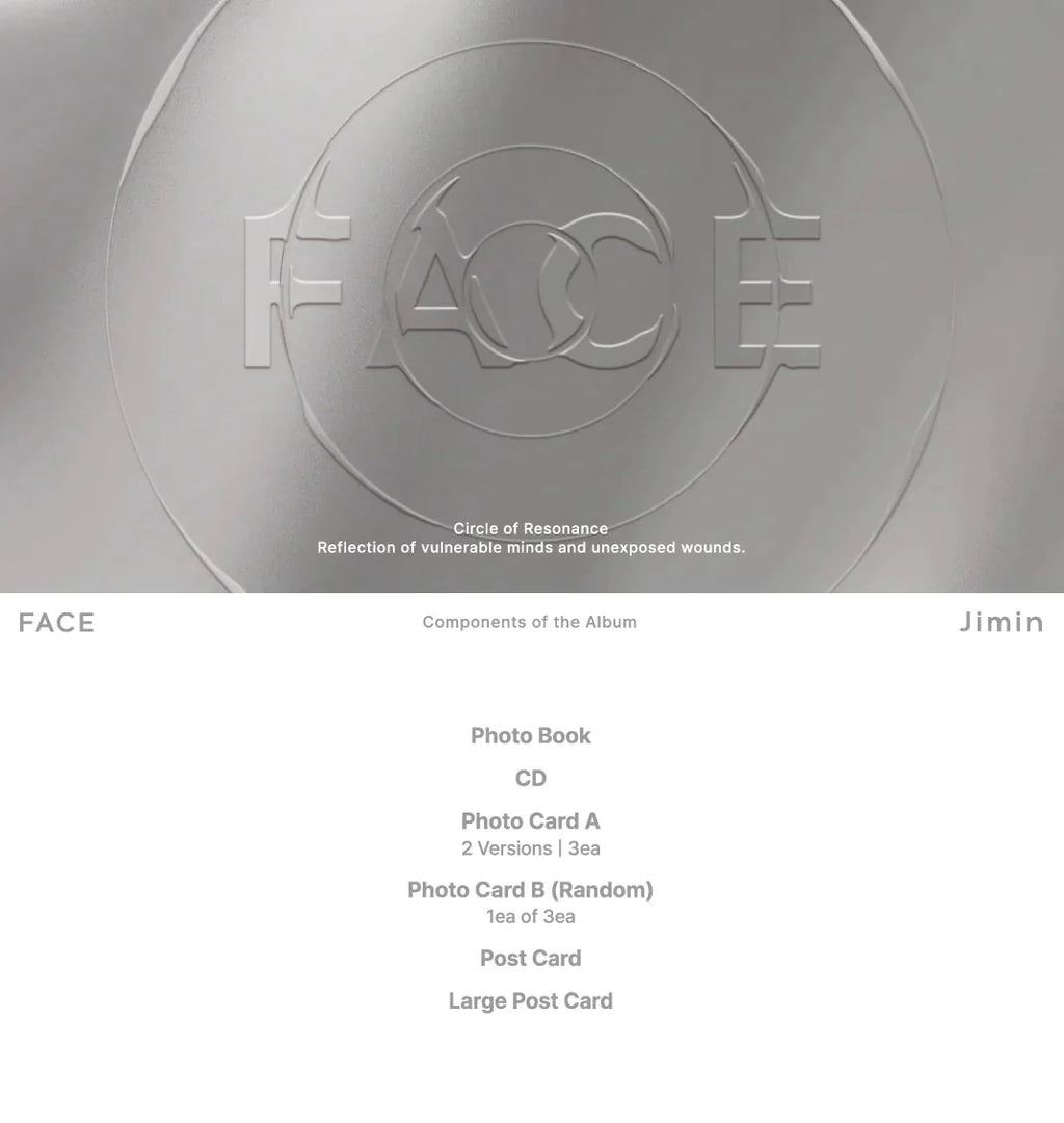 [PREORDER] Jimin (BTS): FACE