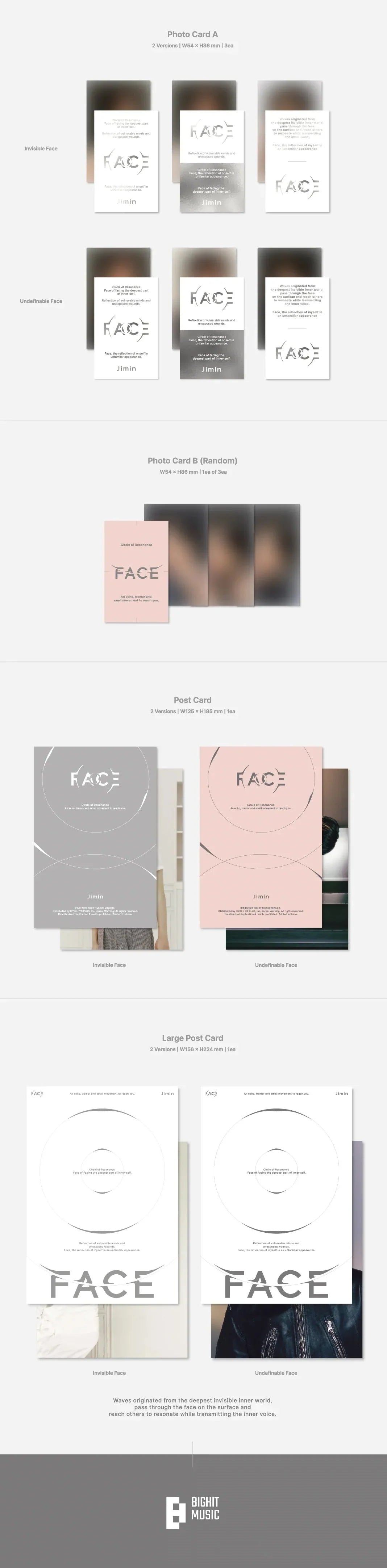 [PREORDER] Jimin (BTS): FACE