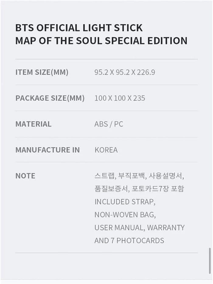 [PREORDER] BTS: Official Light Stick Version 4