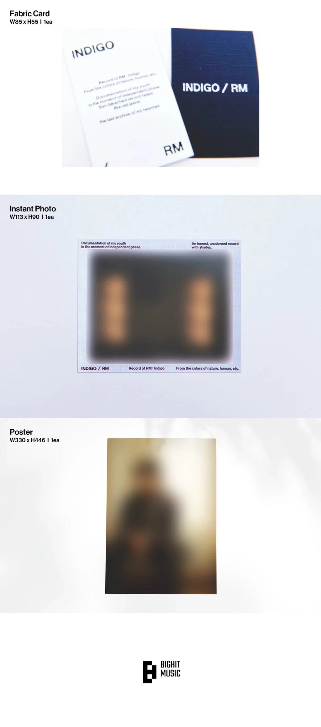 [PREORDER] RM (BTS): Indigo (Book Edition)