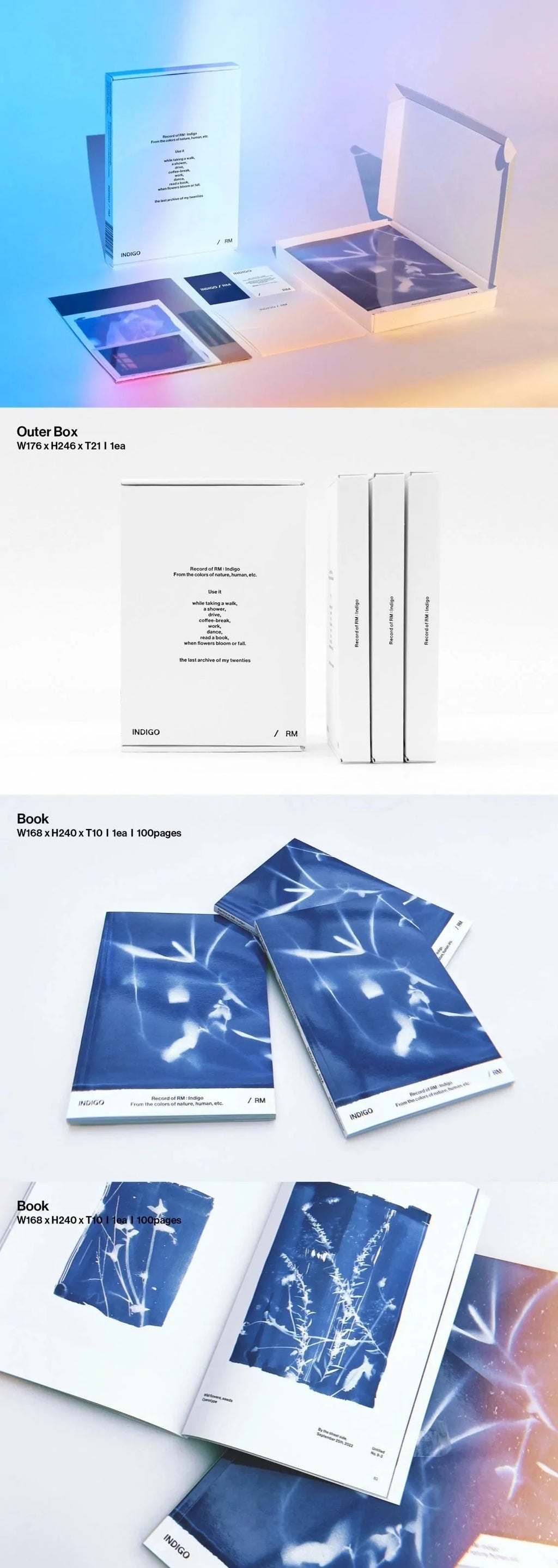 [PREORDER] RM (BTS): Indigo (Book Edition)